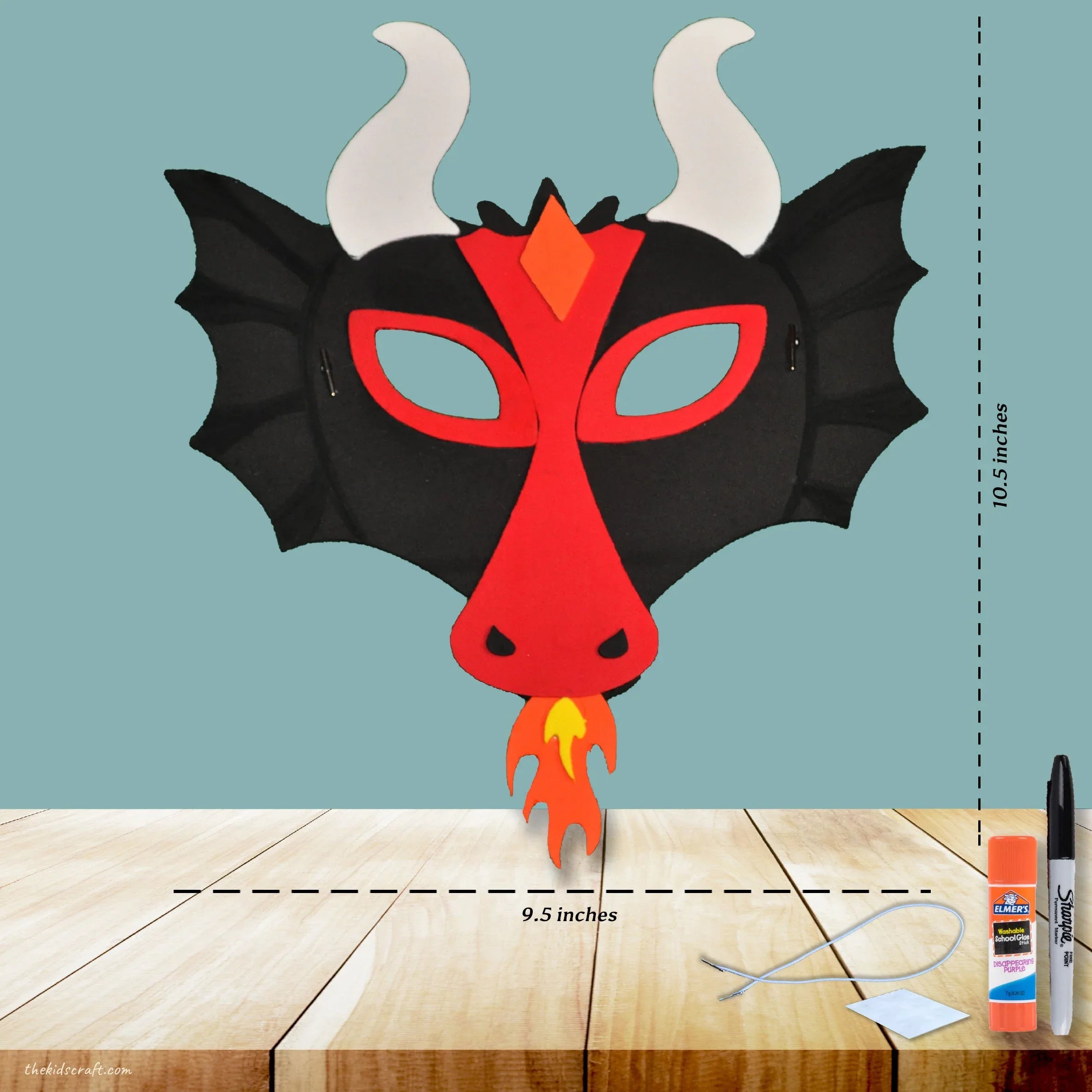 The Fiery Dragon & The Mystical Unicorn Witch DIY Craft Kit Box Combo - BIG FRENCHIES