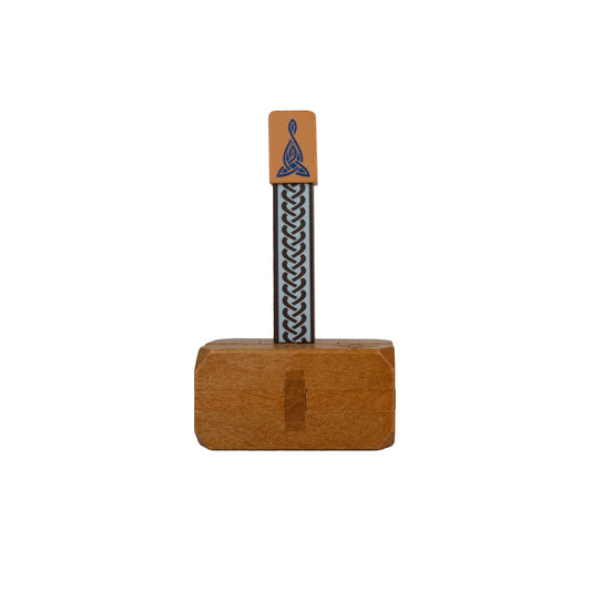 Thor's Hammer - Wooden Dexterity Puzzle