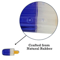 Popsicle-Shaped Freezable Dog Toy – 100% Natural Rubber Chew Toy - BIG FRENCHIES
