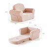 Tiny Land® Afternoon Couch - Pink Kids Chair