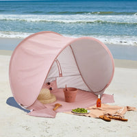 Tiny Land® Baby Beach Tent – Blush Pink Play Tent for Outdoor Fun