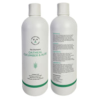 Dr. Theo's Dog Shampoo – Oatmeal, Cucumber & Aloe (16 oz) - BIG FRENCHIES