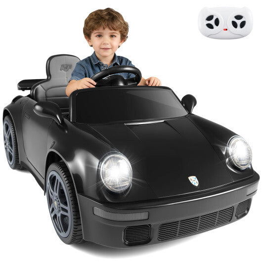 12V Electric Ride On Car Licensed RUF?CTR with Remote Control and Music-Pink