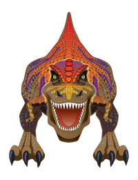 DinoSaur 44 inch tall Nylon T-Rex  Kite