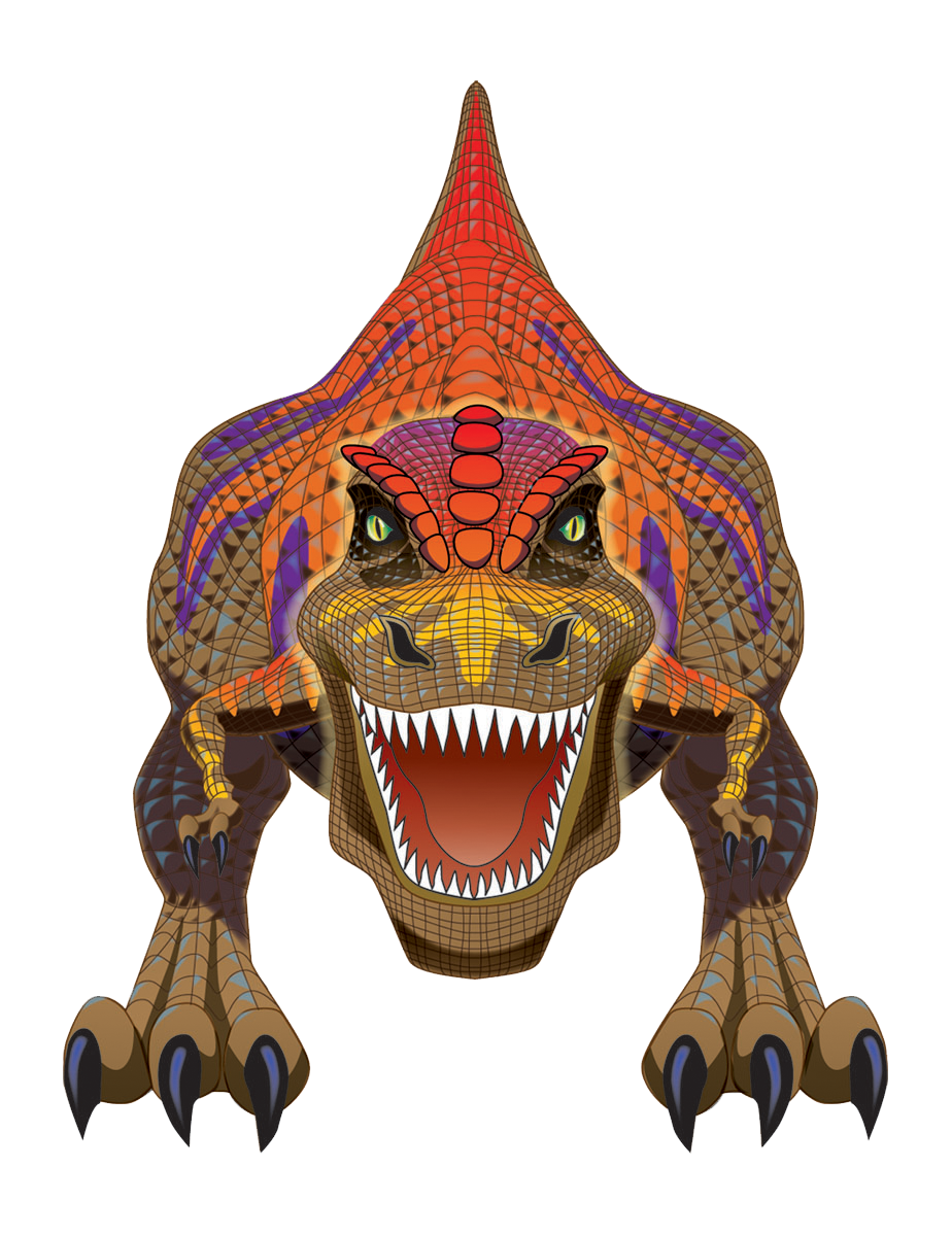 DinoSaur 44 inch tall Nylon T-Rex  Kite