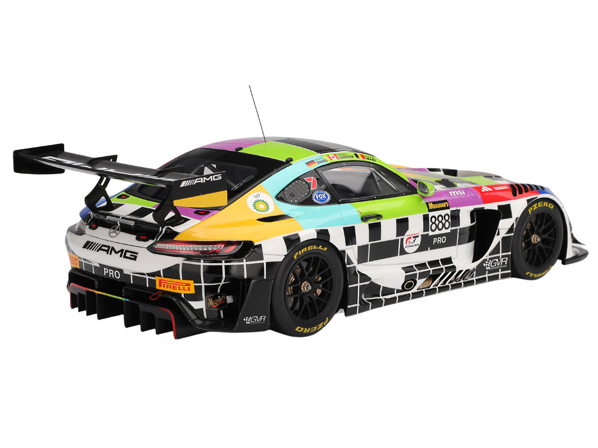Mercedes-AMG GT3 #888 Maro Engel - Mikael Grenier - Maxime Martin "Mercedes-AMG Team GMR" Meguiar's "Bathurst 12 Hour" (2025) 1/18 Model Car by Top Speed
