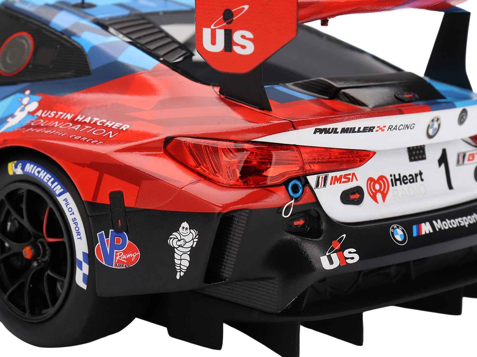 BMW M4 GT3 EVO #1 Connor De Phillippi - Madison Snow - Neil Verhagen - Kelvin van der Linde "Paul Miller Racing" IMSA "24 Hours of Daytona" (2025) 1/18 Model Car by Top Speed