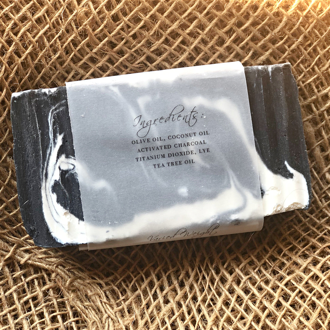 Soap - Tea Tree & Charcoal - BIG FRENCHIES