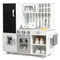 Wooden Pretend Play Kitchen Sets with Simulated Sound