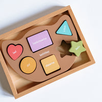 Bilingual Balance Boat • Gujarati | Hindi • Shapes & Colors