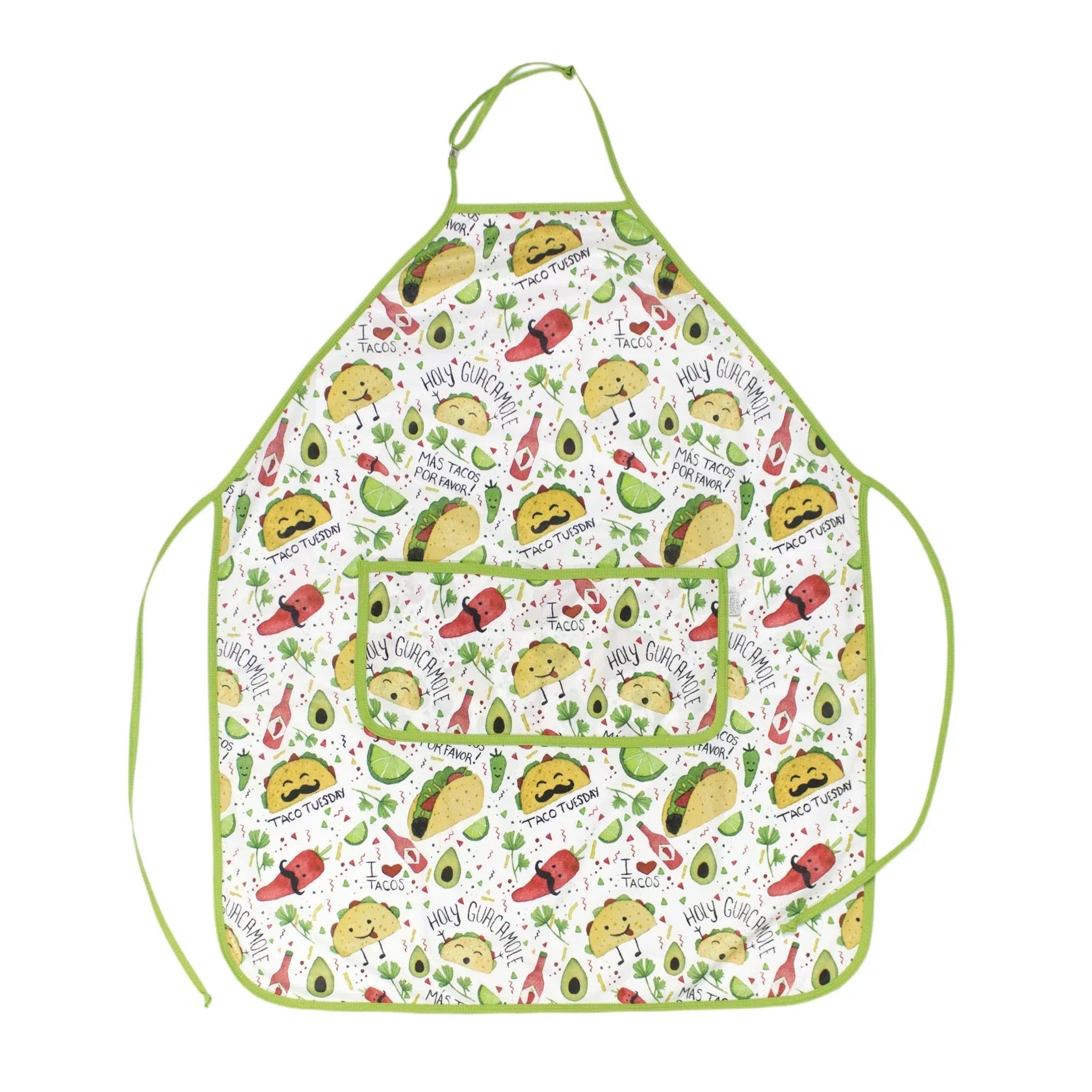 Taco Party Apron - fits sizes youth small through adult 2XL - BIG FRENCHIES