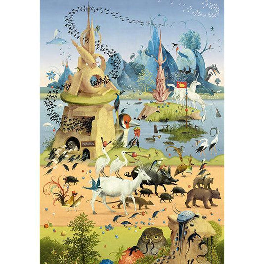 Take a Trip with Hieronymus Bosch 500 Piece Jigsaw Puzzle Heye - BIG FRENCHIES