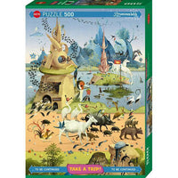 Take a Trip with Hieronymus Bosch 500 Piece Jigsaw Puzzle Heye - BIG FRENCHIES