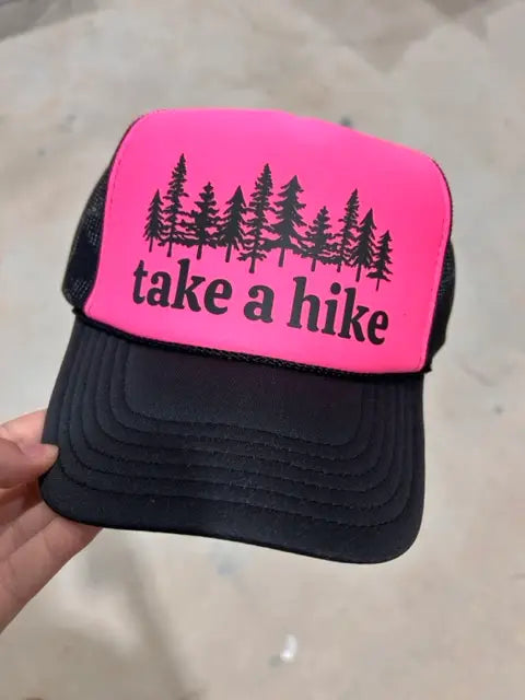 Take A Hike Trucker Hat - BIG FRENCHIES