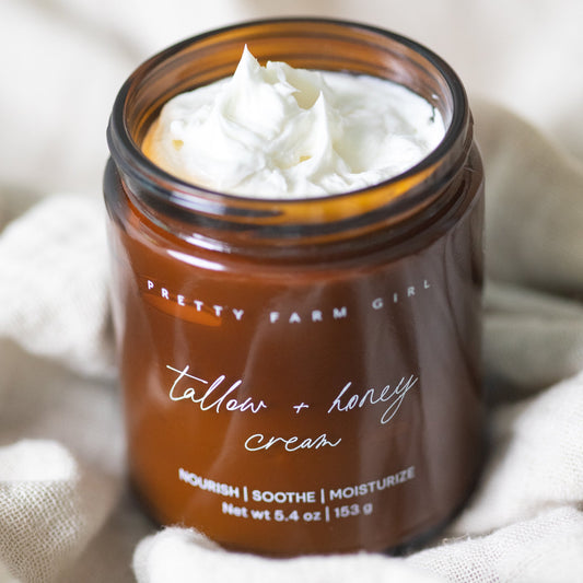 Fragrance Free Tallow + Honey Cream for Sensitive Skin - BIG FRENCHIES