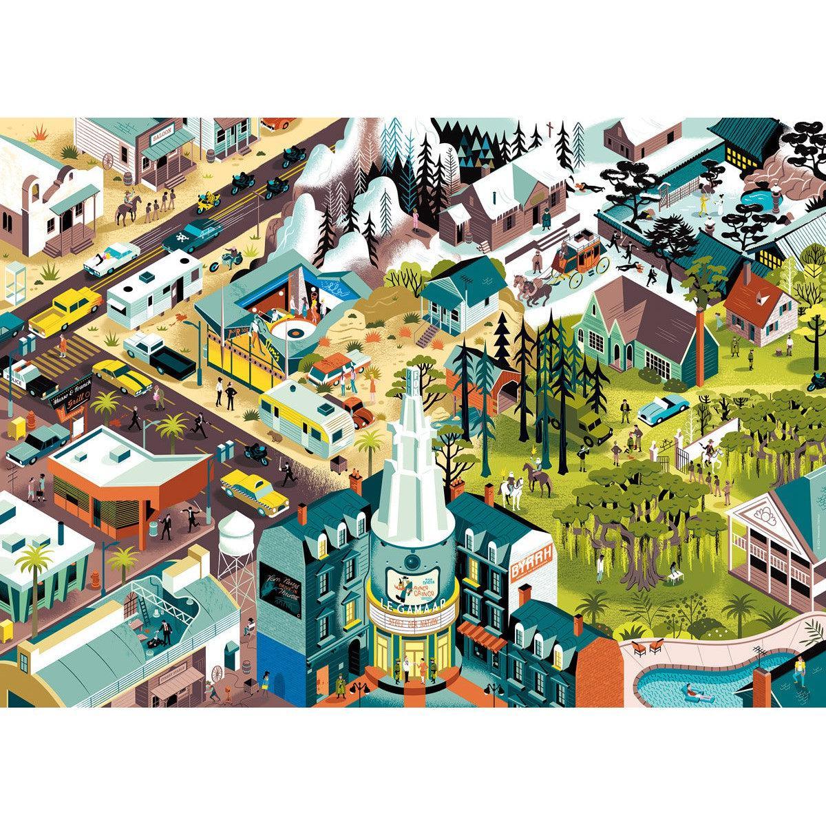 Tarantino Films Movie Masters 1000 Piece Jigsaw Puzzle Heye - BIG FRENCHIES