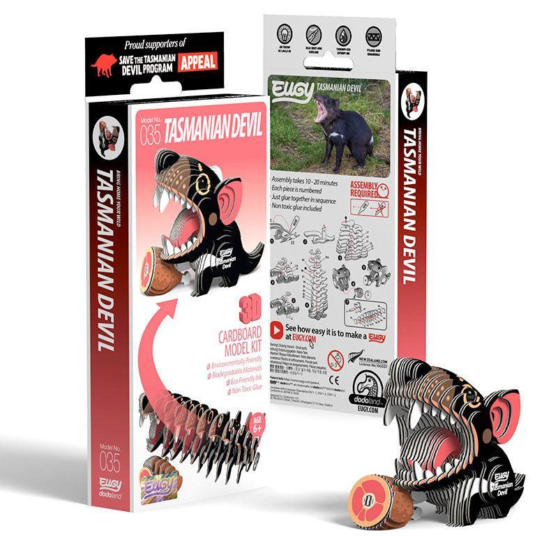 Tasmanian Devil 3D Cardboard Model Kit Eugy - BIG FRENCHIES