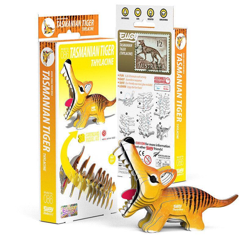 Tasmanian Tiger 3D Cardboard Model Kit Eugy - BIG FRENCHIES