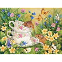 Tea for Two 275 Large Piece Jigsaw Puzzle Cobble Hill