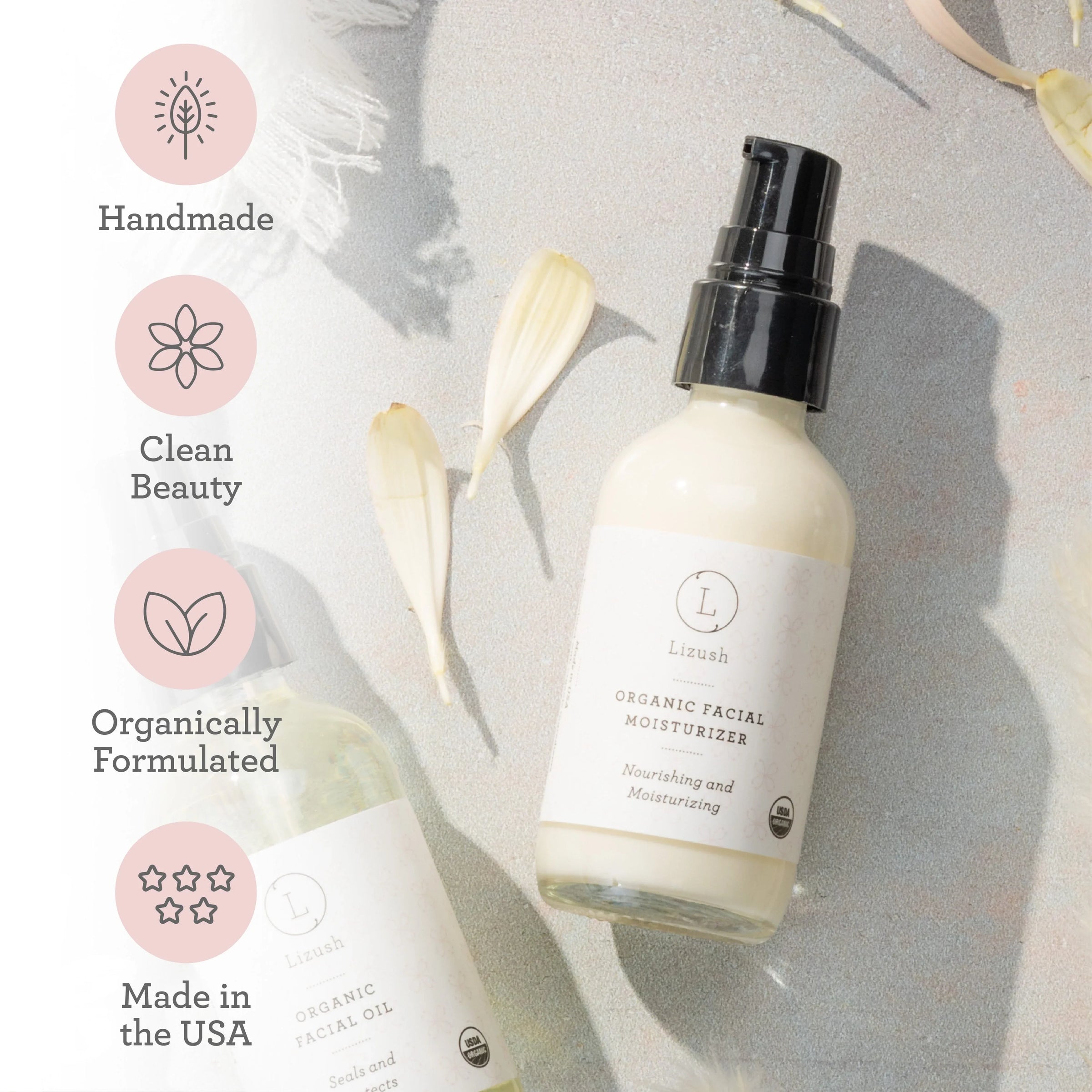 ORGANIC FACIAL MOISTURIZER Nourishing and Moisturizing - BIG FRENCHIES