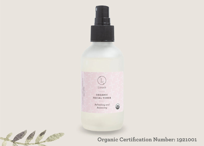 ORGANIC FACIAL TONER Refreshing and Balancing - BIG FRENCHIES