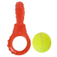 Tennis Ball Dog Toy Variety Pack (Boomerang, 3-Bone Squeaker, Orange Squeaker) - BIG FRENCHIES