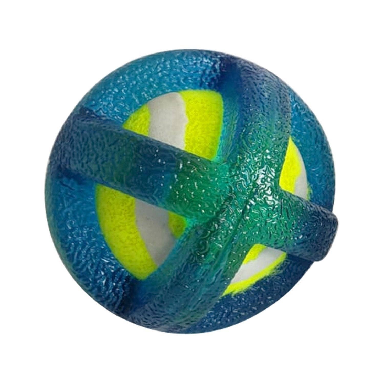 TPR-Coated Agility Tennis Ball Dog Toy – Durable & Pet-Safe - BIG FRENCHIES