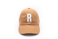 Terra Cotta Letter Baseball Hat - BIG FRENCHIES