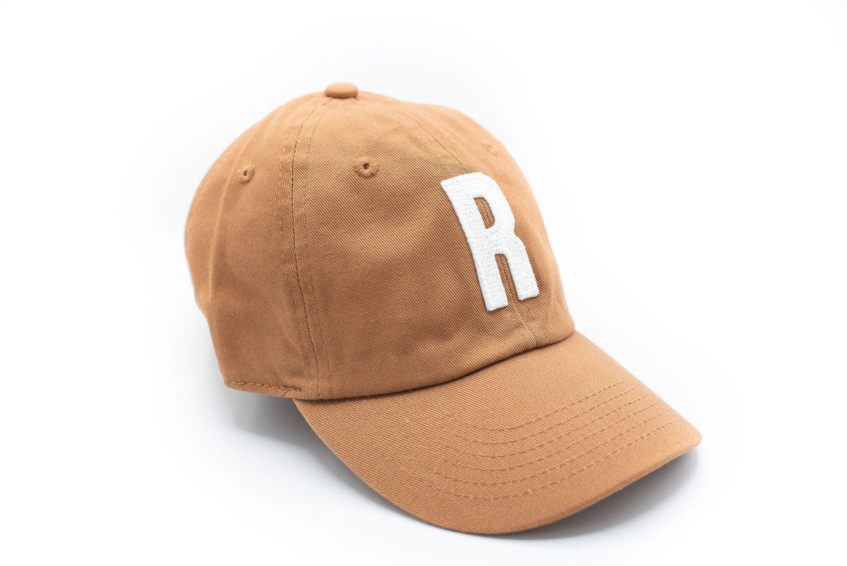 Terra Cotta Letter Baseball Hat - BIG FRENCHIES