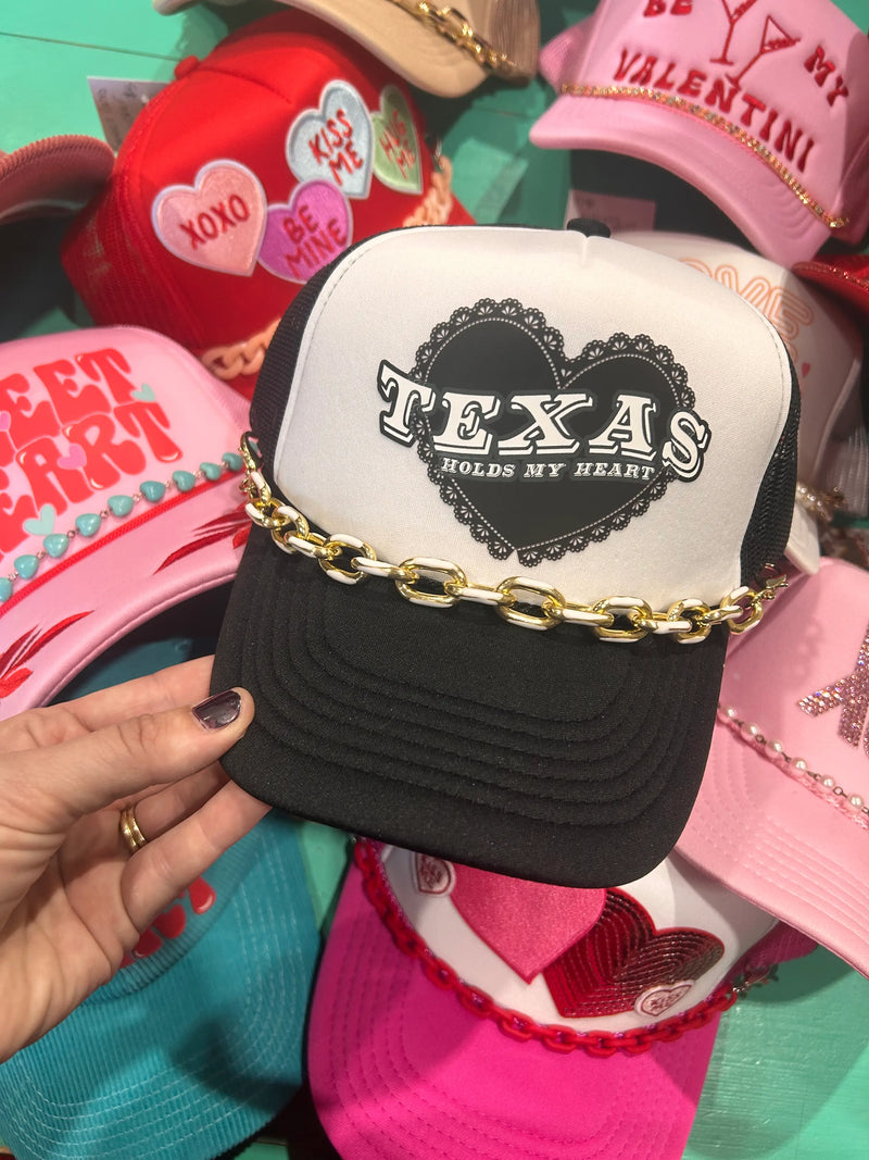 Texas Holds My Heart Trucker - BIG FRENCHIES