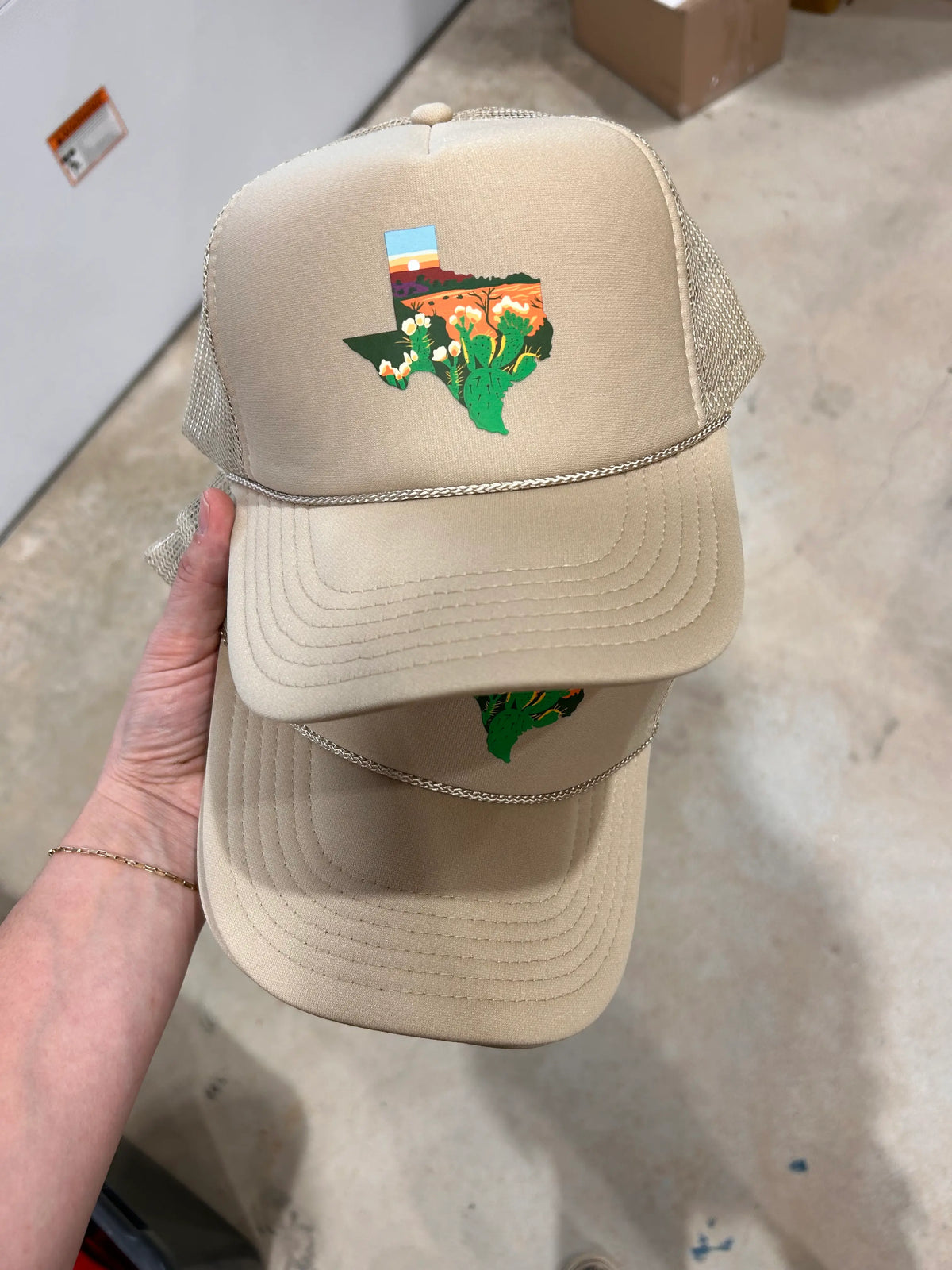 Texas Scene Trucker Hat - BIG FRENCHIES