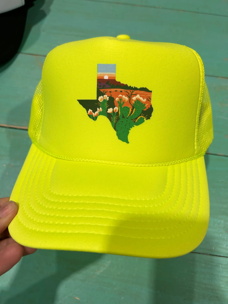 Texas Scene Trucker Hat - BIG FRENCHIES