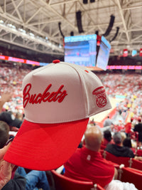 Buckets - Red Vintage Trucker Hat