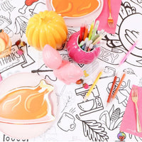 Thanksgiving Coloring Tablecloth - BIG FRENCHIES