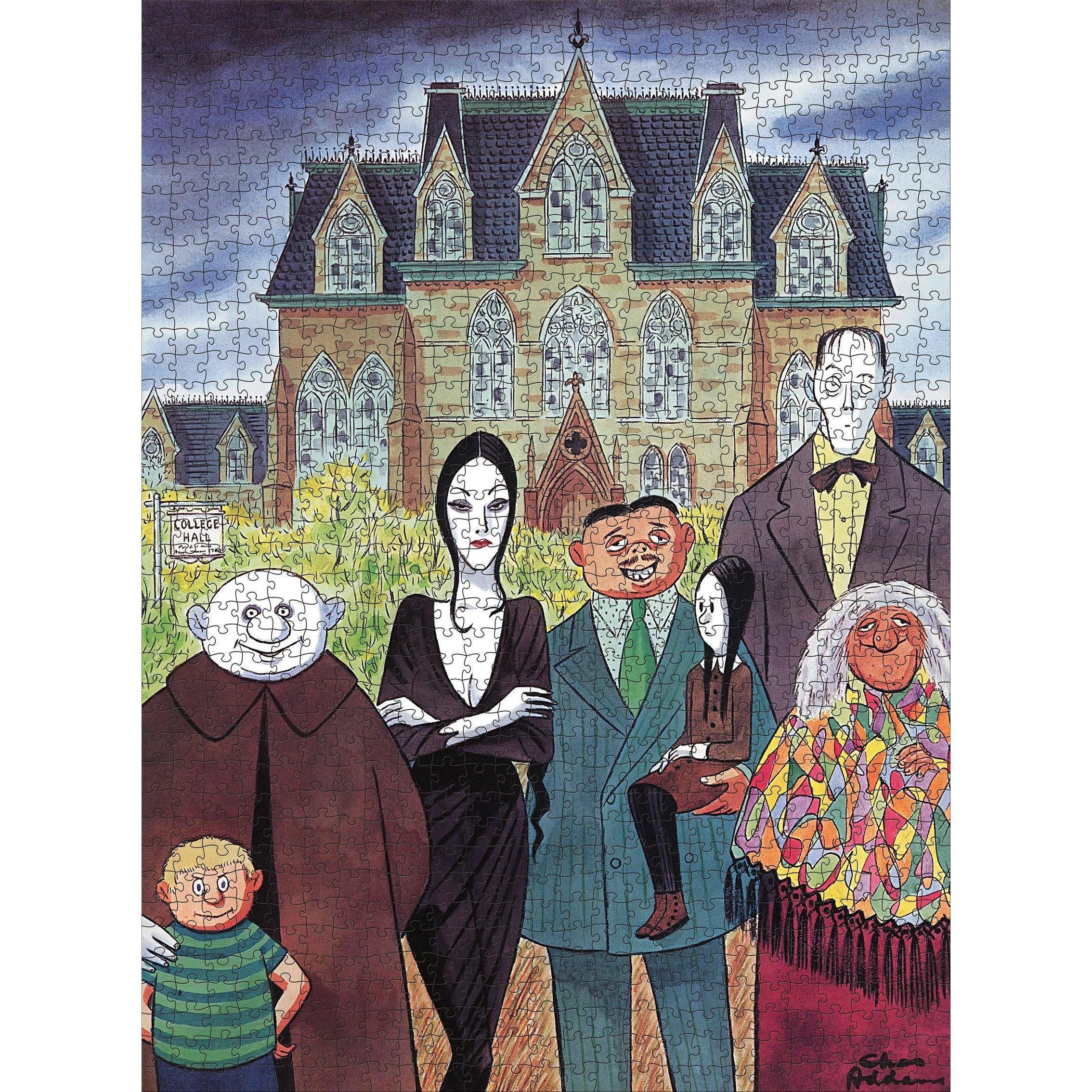 The Addams Family 1000 Piece Jigsaw Puzzle Pomegranate - BIG FRENCHIES