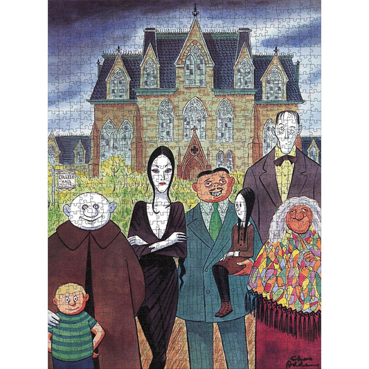 The Addams Family 1000 Piece Jigsaw Puzzle Pomegranate - BIG FRENCHIES