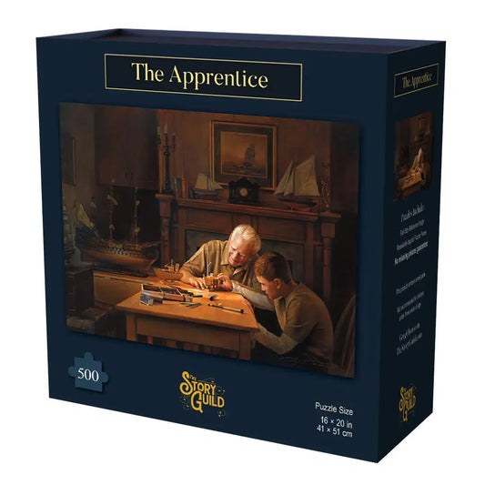 The Apprentice 500 Piece Jigsaw Puzzle Story Guild - BIG FRENCHIES