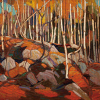 The Birch Groove, Autumn 1000 Piece Jigsaw Puzzle Pomegranate - BIG FRENCHIES