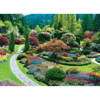 The Butchart Gardens - Sunken Garden 1000 Piece Jigsaw Puzzle Eurographics