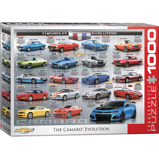 The Camaro Evolution 1000 Piece Jigsaw Puzzle Eurographics - BIG FRENCHIES