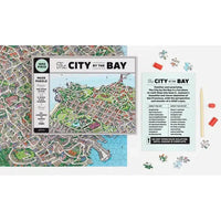 The City By the Bay 1000 Piece Jigsaw Maze Puzzle Galison - BIG FRENCHIES