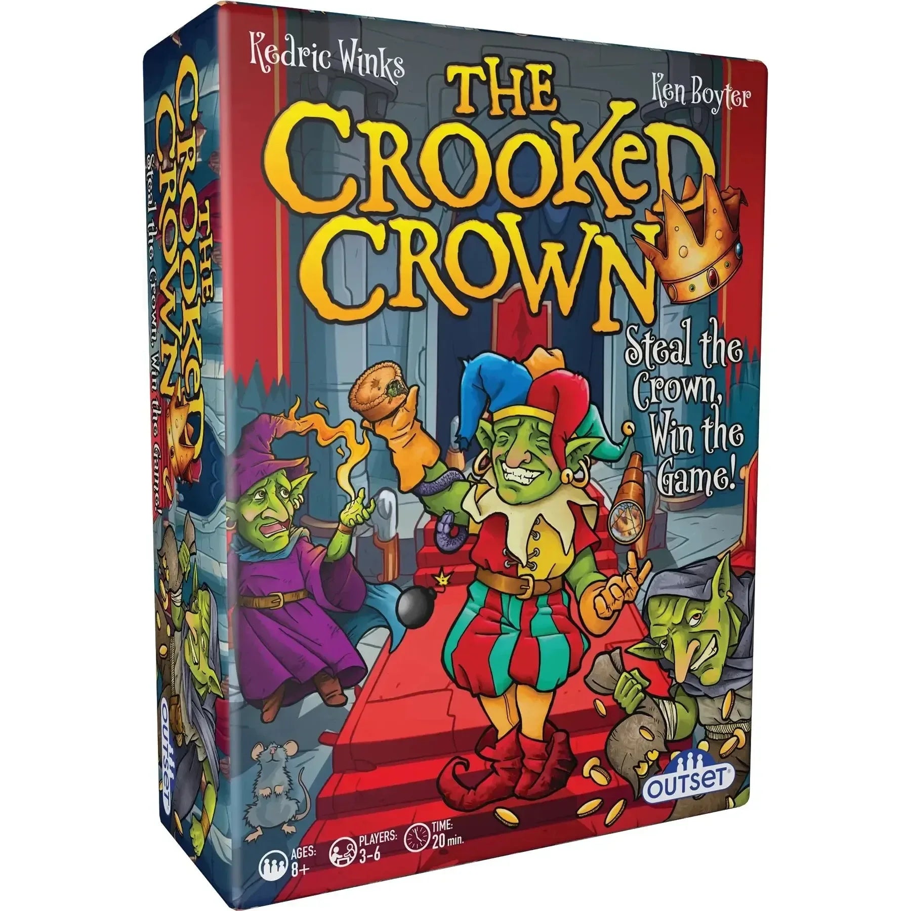 The Crooked Crown Strategic Card Game Outset - BIG FRENCHIES