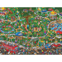 The Dog Park 500 Piece Jigsaw Puzzle Springbok
