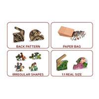 The Florist 400 Piece Wood Jigsaw Puzzle Wooden City