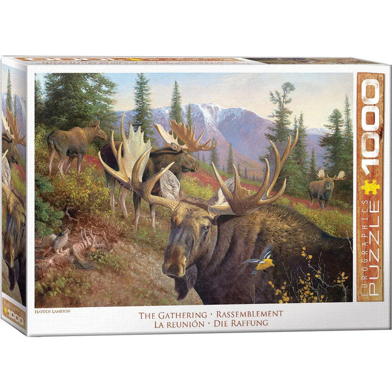 The Gathering 1000 Piece Jigsaw Puzzle Eurographics - BIG FRENCHIES