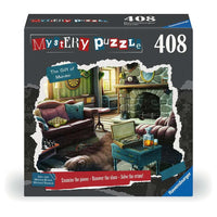 The Gift of Murder 408 Piece Mystery Jigsaw Puzzle Ravensburger