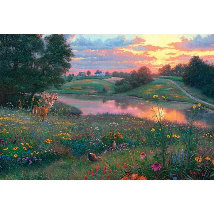 The Gloaming 2000 Piece Jigsaw Puzzle Cobble Hill - BIG FRENCHIES