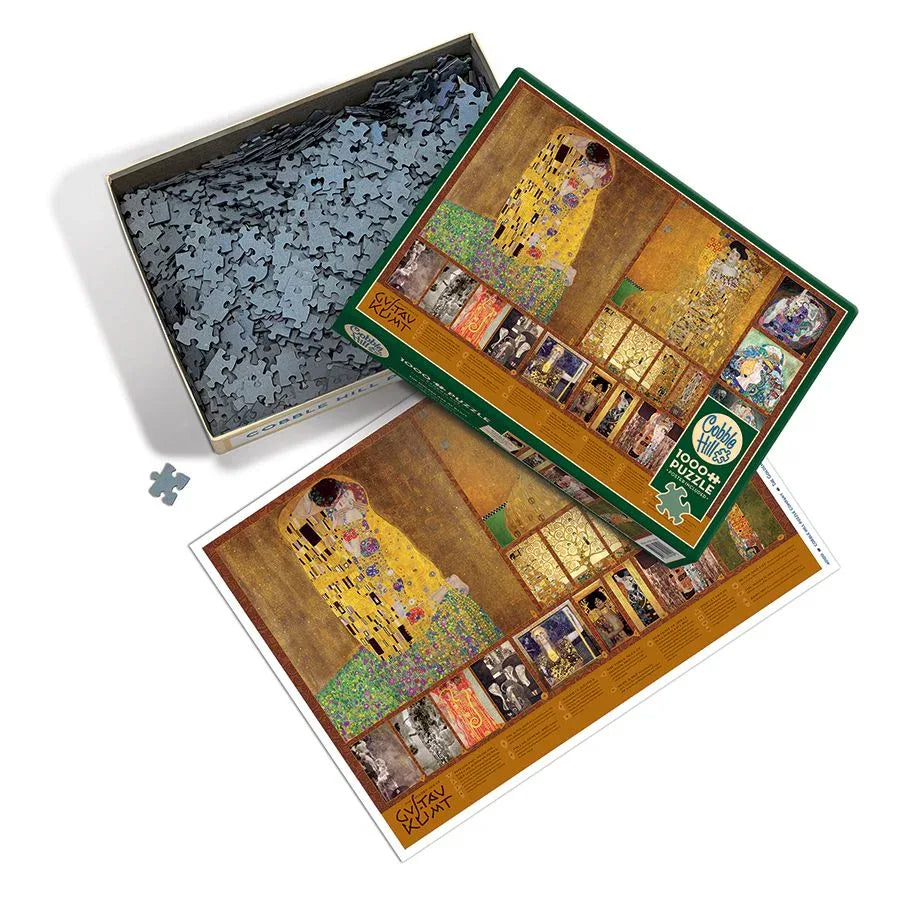 The Golden Age of Klimt 1000 Piece Jigsaw Puzzle Cobble Hill - BIG FRENCHIES