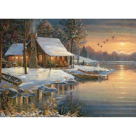 The Good Life 1000 Piece Jigsaw Puzzle Cobble Hill - BIG FRENCHIES