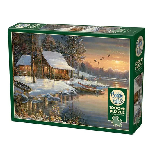 The Good Life 1000 Piece Jigsaw Puzzle Cobble Hill - BIG FRENCHIES